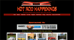 Desktop Screenshot of hotrodhappenings.com
